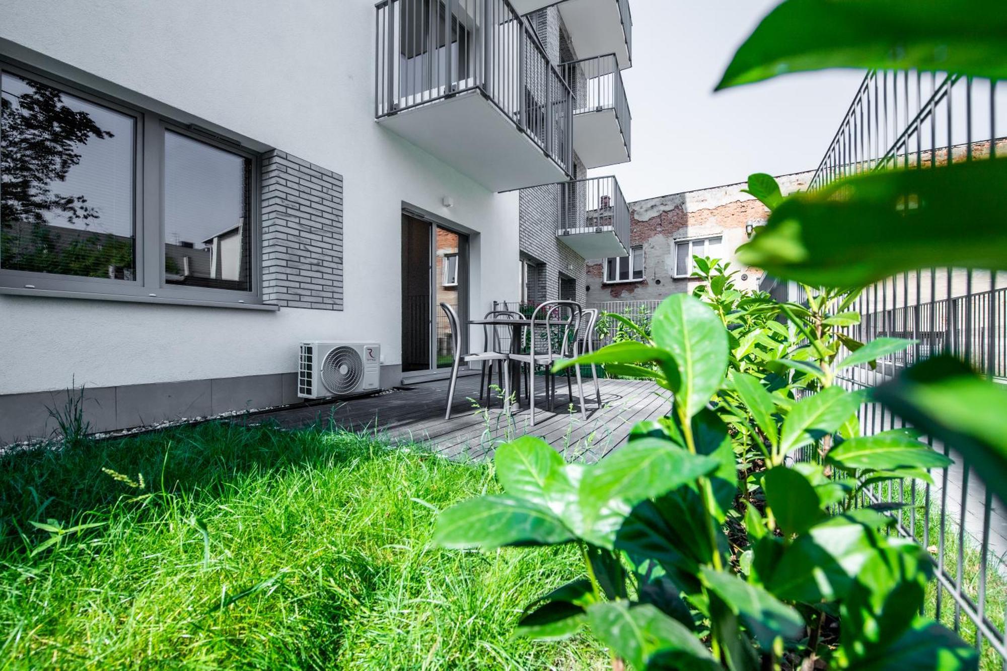 Apartament Mikolowska Z Tarasem Gliwice Dış mekan fotoğraf