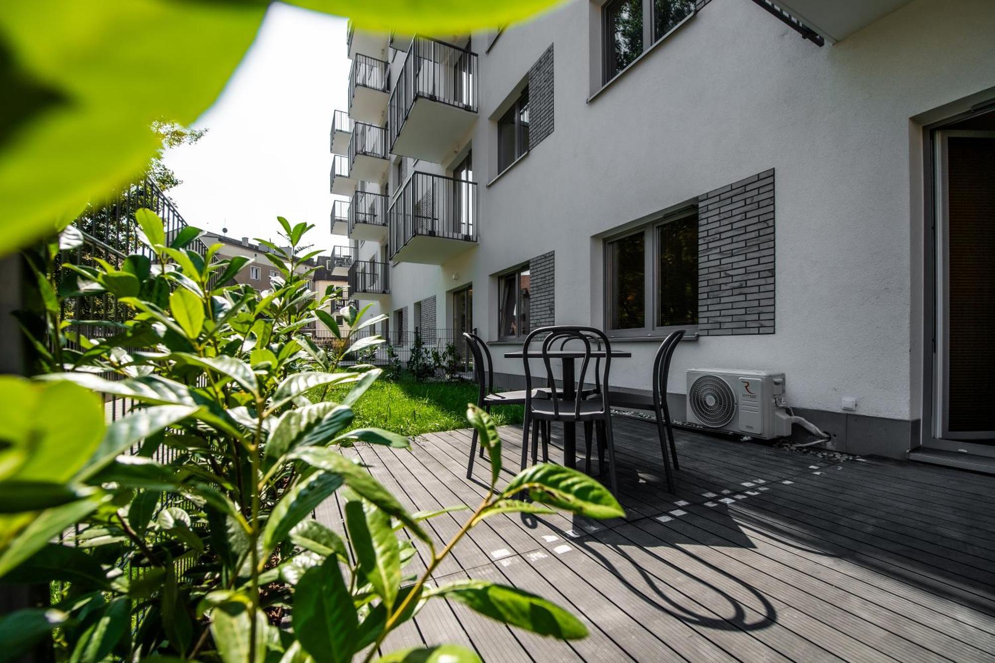 Apartament Mikolowska Z Tarasem Gliwice Dış mekan fotoğraf